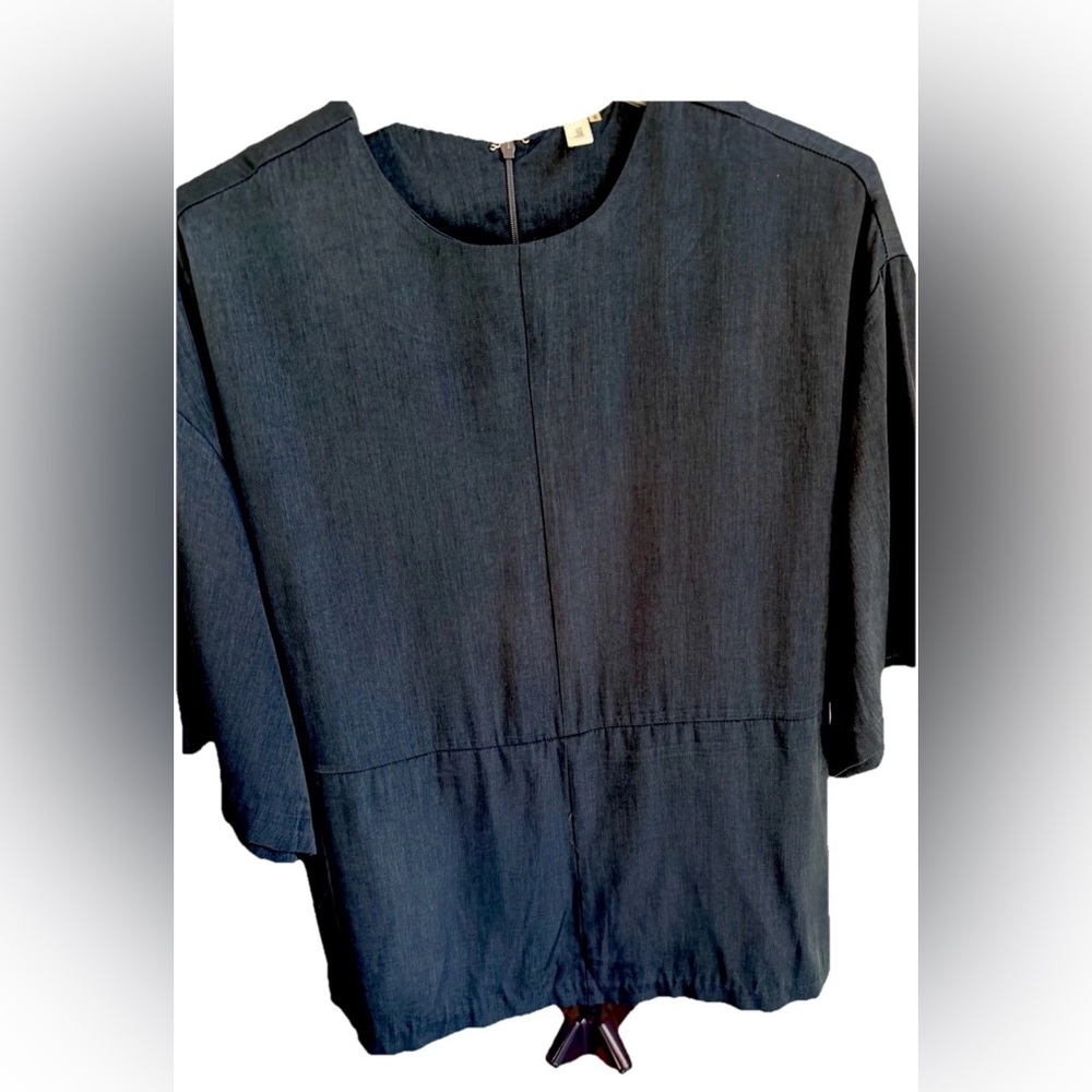 Glam Denim Blue Blouse